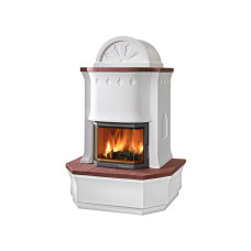 H+S Kamin Adelboden 181 cotto Bogenaufsatz =