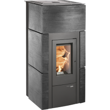 Pelletofen HSP 6 Helena 465.32 C PGI  perl-anthrazit/Keramik anthr.metallic bebürstet =