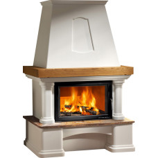 Kaminbausatz GENF-II Steinsims Rainbow, Kamineinsatz KOMFORT 180.18 =