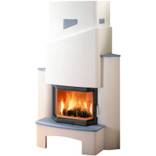 H+S Kamin 181 Lyon blau      =