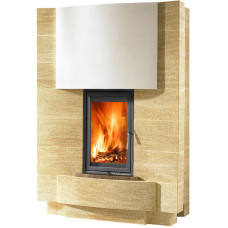 Kaminbausatz VICHY Naturstein Brétignac, Kamineinsatz TREND 184.18 =