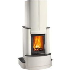 Kaminbausatz ROMA Steinsims Ruivina, Kamineinsatz ESPRIT 185.16 =