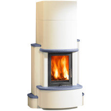 H+S Kamin 185 Dijon blau = #