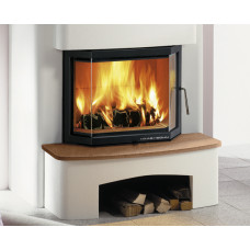 Kaminbausatz STRASSBURG Steinsims cotto, Kamineinsatz PRESTIGE 181.18