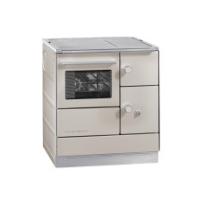 Herd DH 75 kiesel, Backrohr und Rauchrohranschluss links