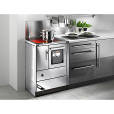 Herd HSD 60.4 Edelstahl, Ceranfeld, Backrohr und Rauchrohranschluss rechts =