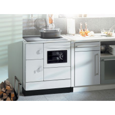 Herd HSD 76-AS weiß, Backrohr und Rauchrohranschluss rechts