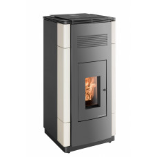 Pelletofen PELLETTO 432.08-C Keramik ahorn, Grundfarbe anthrazit