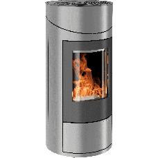 Poêle à granulés HSP 7 450.08 perle gris / porte perle noir