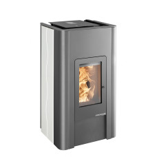 Poêle à granulé HSP 6 PALLAZZA-III 519.08-C perle anthracite / blanc (tank 17kg)
