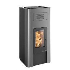 Poêle à granulé HSP 6 PALLAZZA-III 534.08 perle anthracite, porte perle noire (tank 32kg)