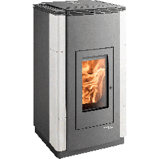 Poêle à granulés HSP 6 Pelletto III RLU/PGI 421.08 perle anthracite / Céramique érable